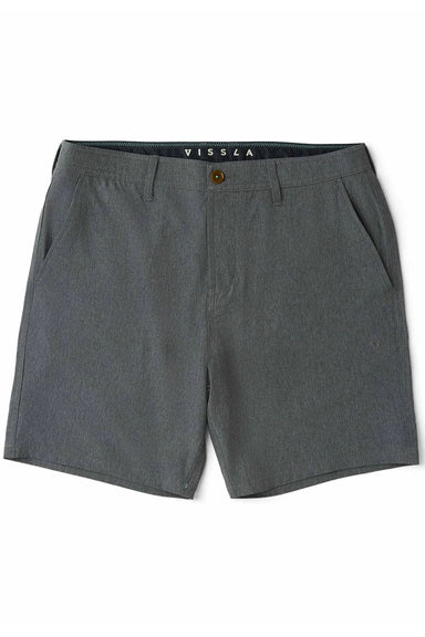 vissla canyons 25 hybrid walkshort phantom front