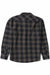 vissla creators heavy days flannel black back