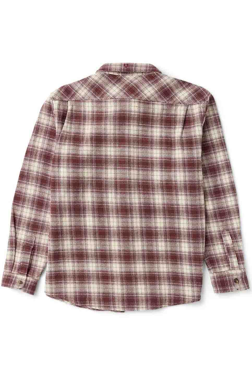 vissla creators heavy days flannel brick back