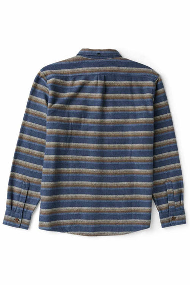 vissla descanso flannel blue haze back