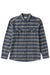 vissla descanso flannel blue haze front