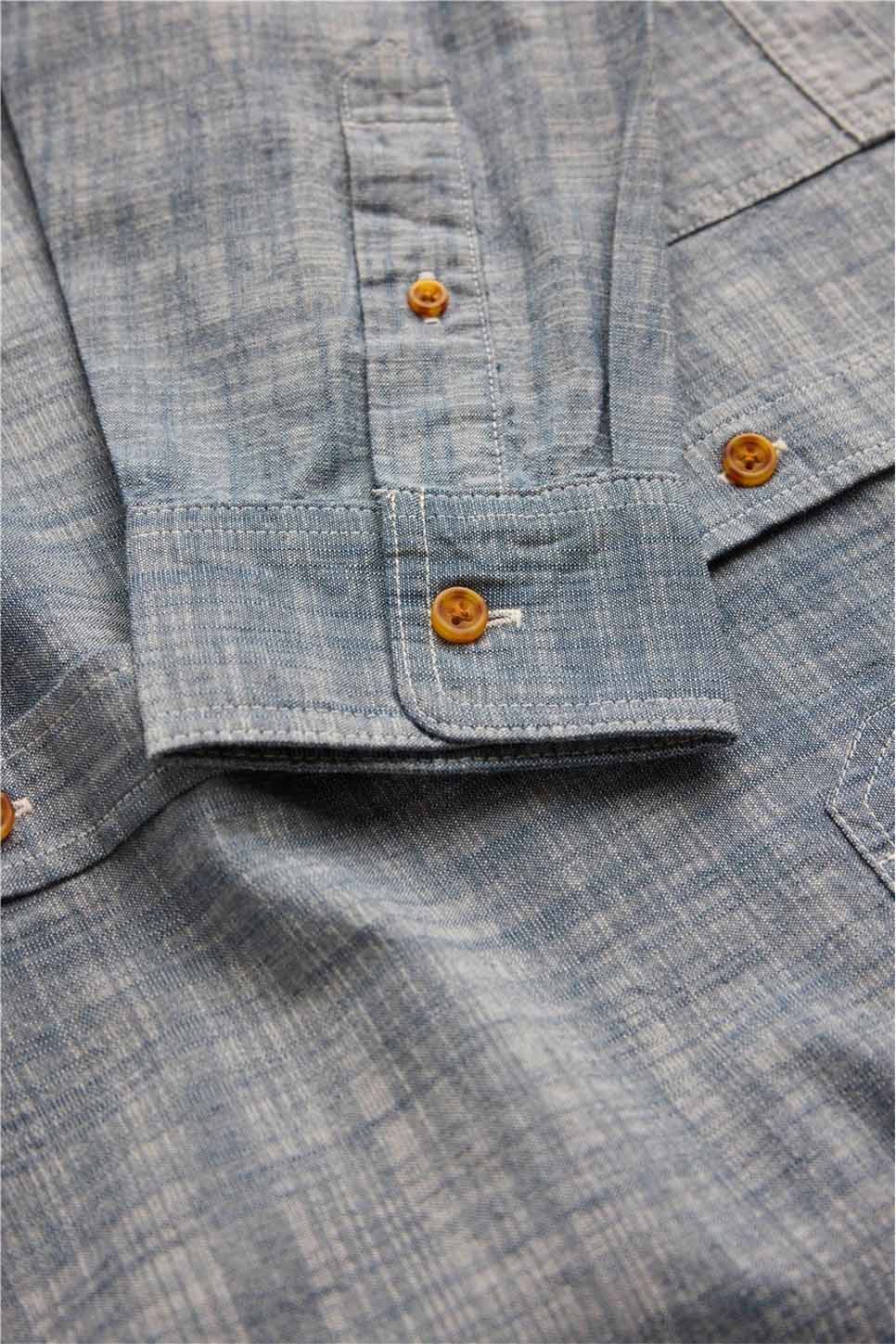 vissla far away eco ls dark denim detail