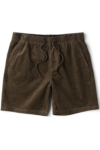 vissla no see ums cord 17" short dark earth front