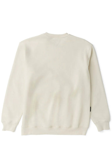 vissla solid sets eco crew vintage white back