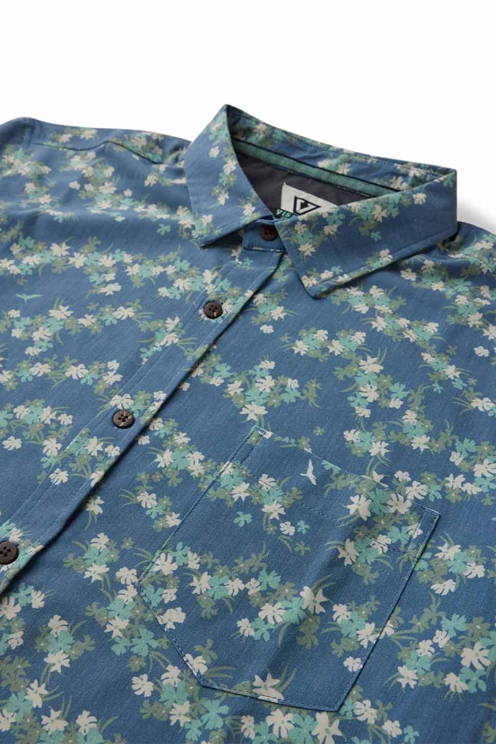 vissla tropicanica eco ss blue haze detail