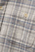 Faherty - Super Brushed Flannel - Grey Falls Plaid - Detail