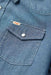 Seager - Reagan Pearl Snap - Light Used Wash - Detail