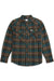 Topo Designs Mountain Shirt Long Sleeve in Beetle Multi — Front view