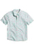 Marine Layer - Stretch Selvage Shirt - Teal Palm - Flatlay