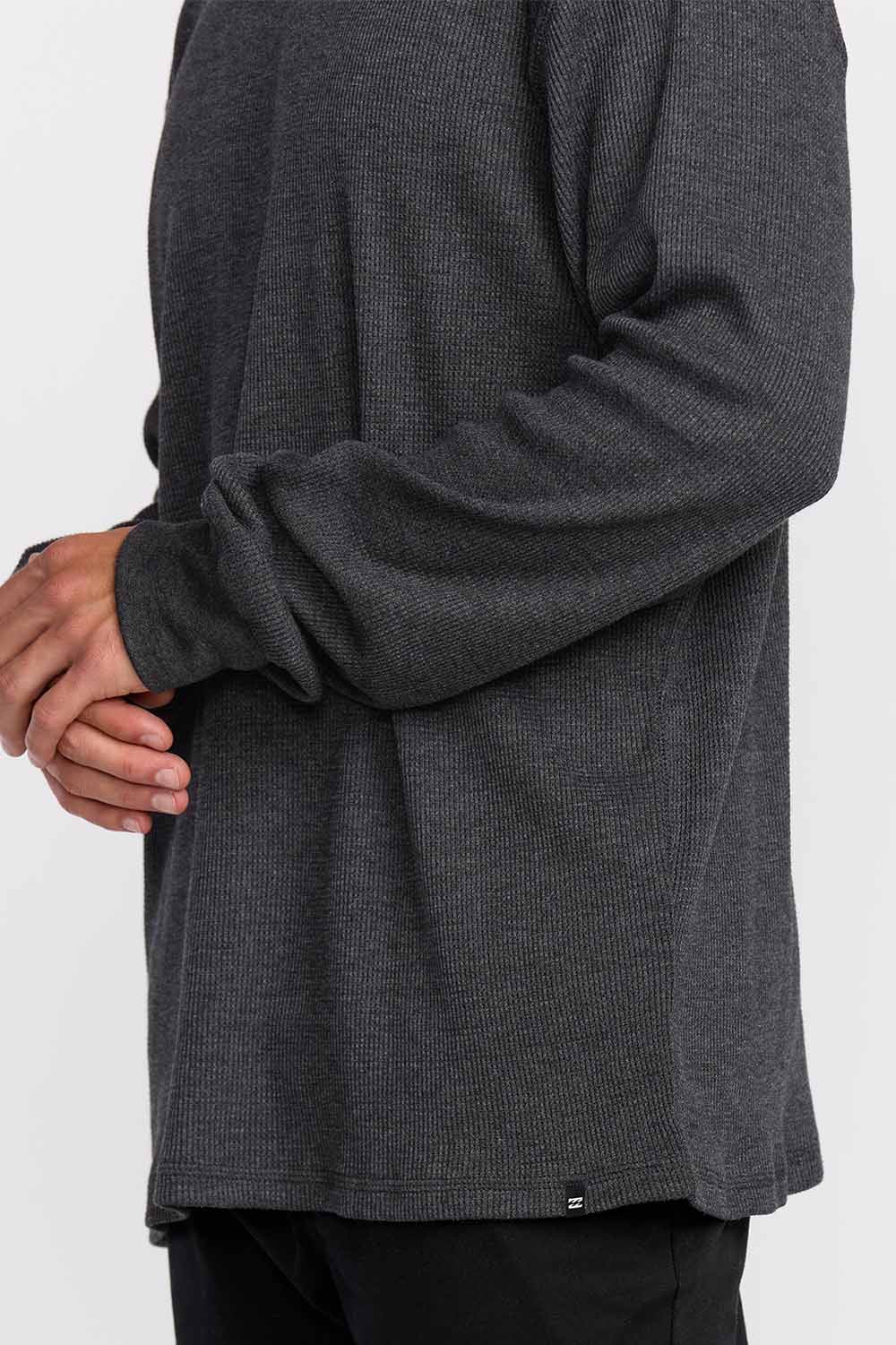 Billabong ESSENTIAL THERMAL Black Heather Detail