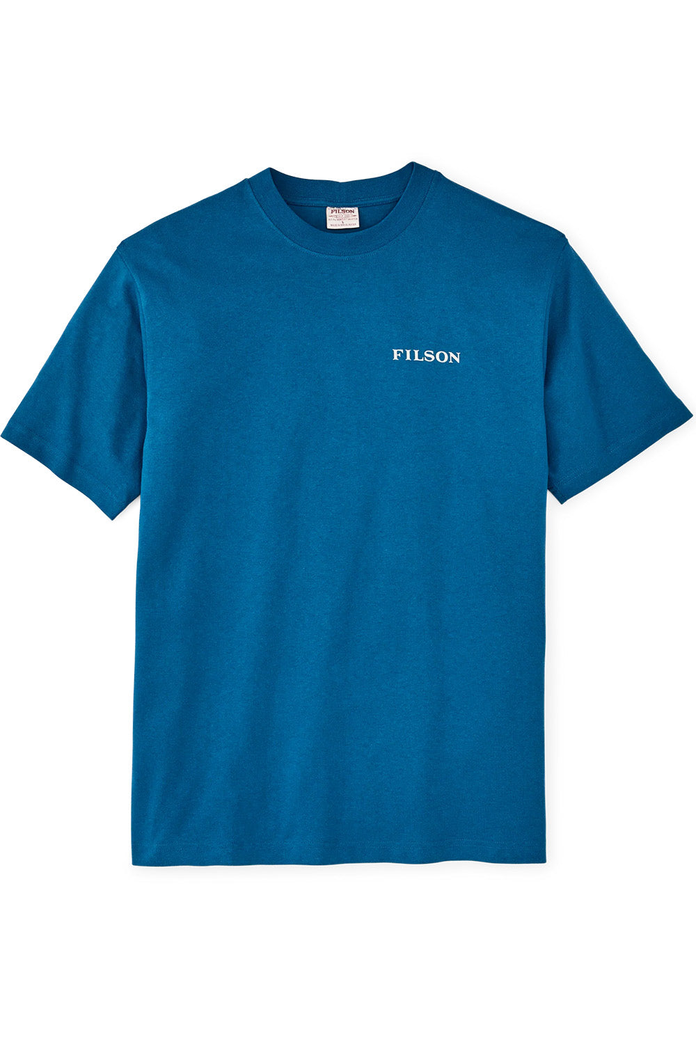 Filson - Frontier Logo T-Shirt - Sapphire - Front
