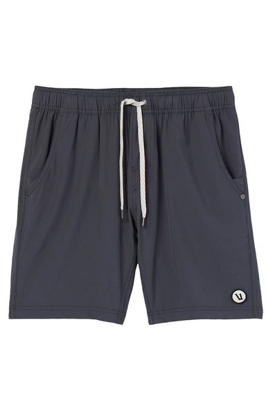 Vuori Kore Short Lined 7" in Charcoal — Front view