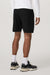 Vuori Ponto Performance Short 7 in Black Heather — Back view
