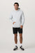 Vuori Ponto Performance Short 7 in Black Heather — Full-body view
