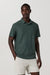 Vuori Strato Tech Polo in Hemlock Heather — Front view