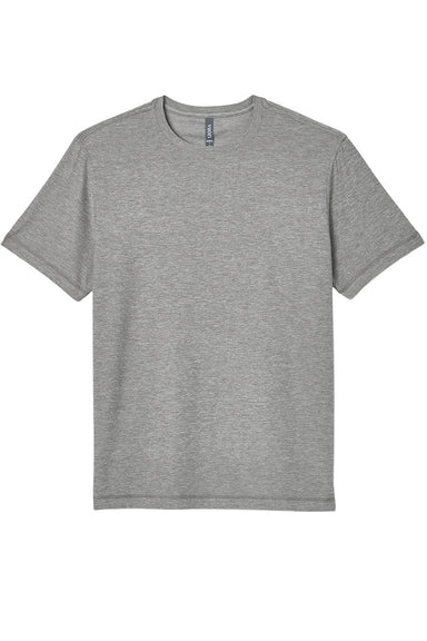vuori-strato-tech-tee-heather-grey-flatlay