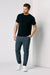 Vuori Tuvalu Tee in Black — Full-body view