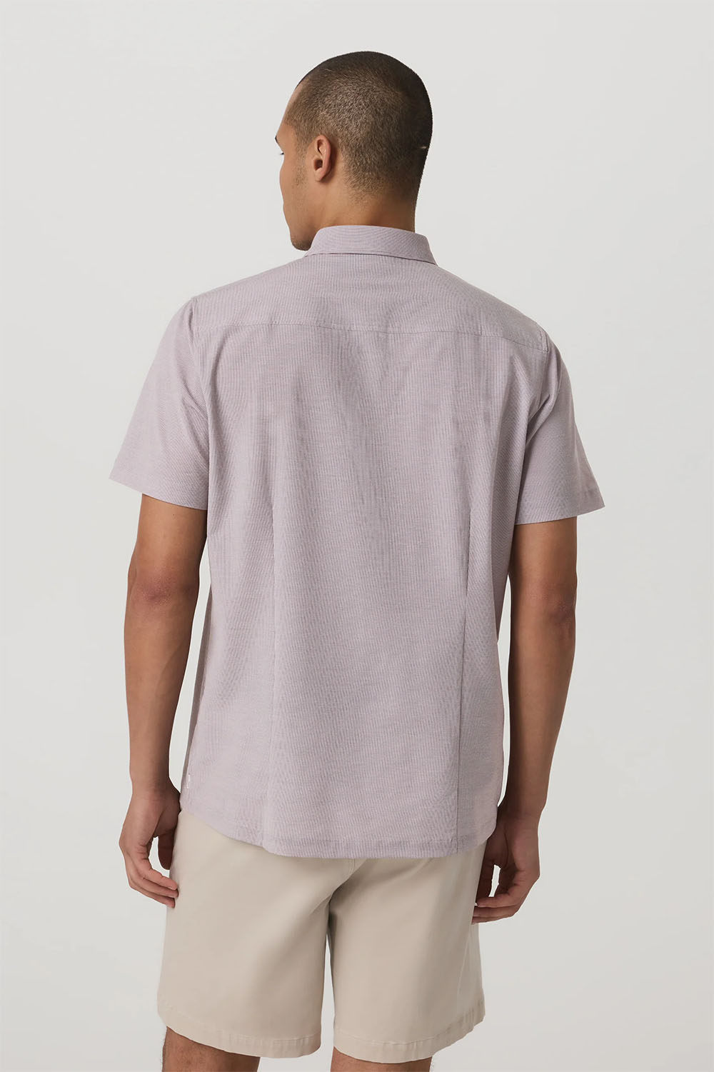vuori bridge ss sable mini stripe back