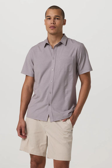 vuori bridge ss sable mini stripe front