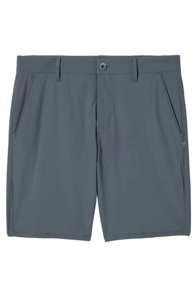 vuori meta short charcoal flatlay
