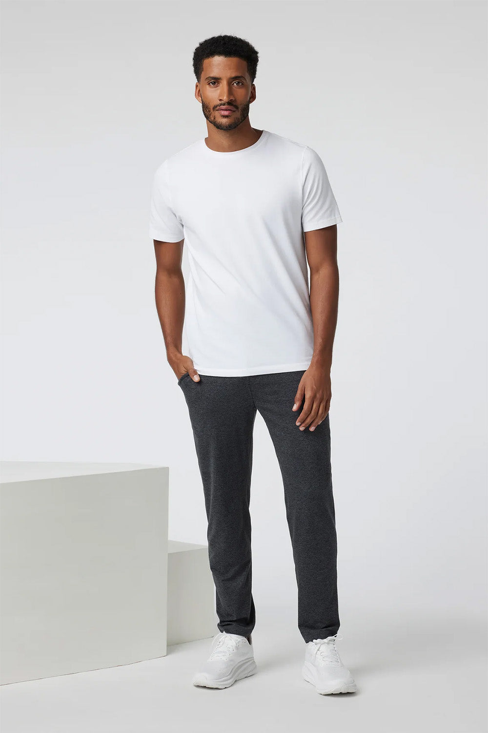 vuori ponto performance pant charcoal heather