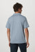 vuori ponto performance polo blue dusk heather back