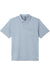 vuori ponto performance polo blue dusk heather flatlay