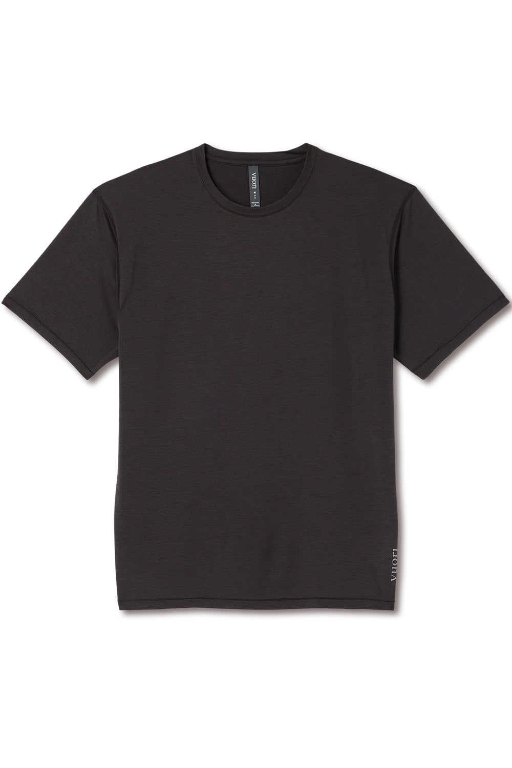 vuori terrain tee carbon flatlay