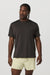 vuori terrain tee carbon front
