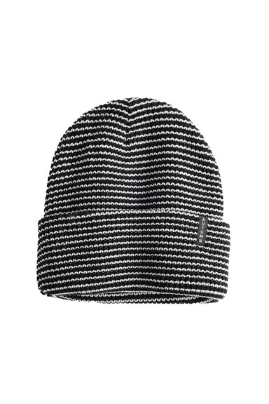 Autumn - Select Stripe Beanie - Black - Front