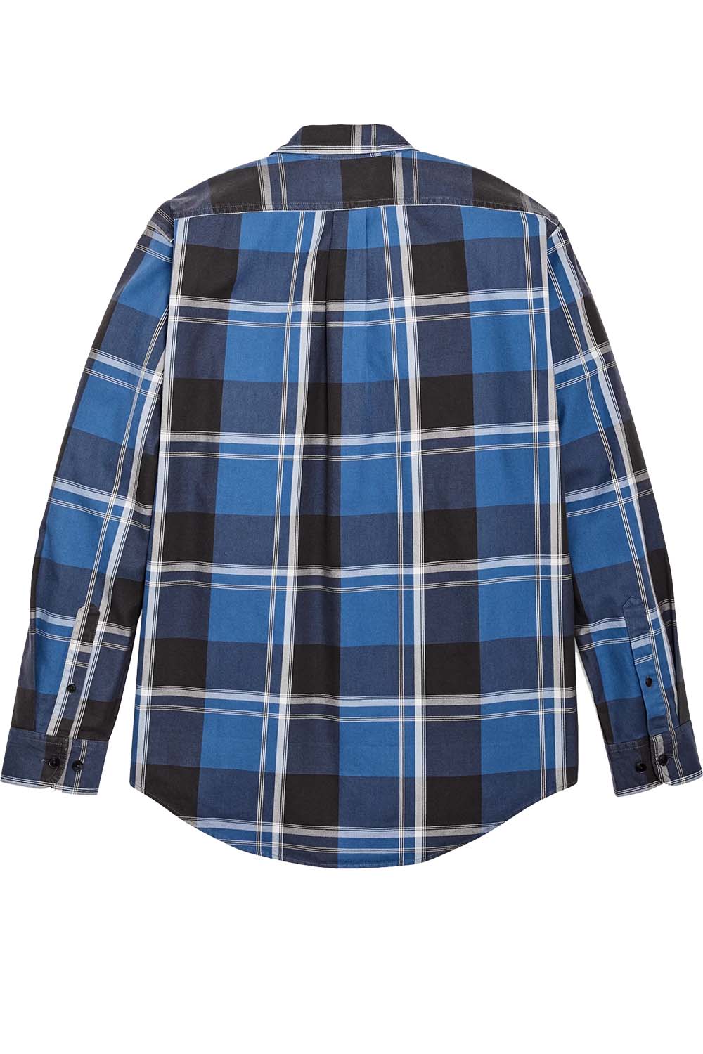 Filson - Light Weight Alaskan Guide Shirt - Blue/Black/White Plaid - Back