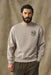 Filson Bear Graphic Crewneck in Vintage Khaki — Front view
