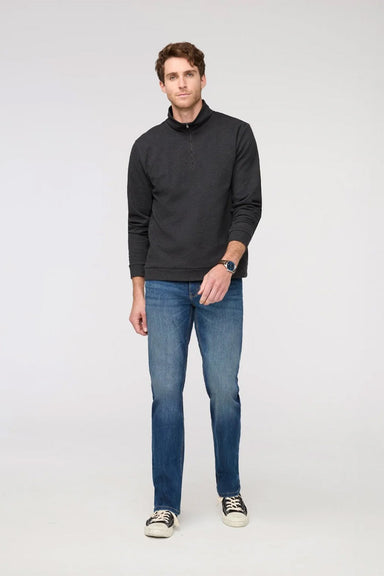 Duer Performance Denim+ Straight in Dustbowl Blue — Full-Body view
