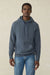 Faherty - High Standard Fleece Hoodie - Blue Nights - Front