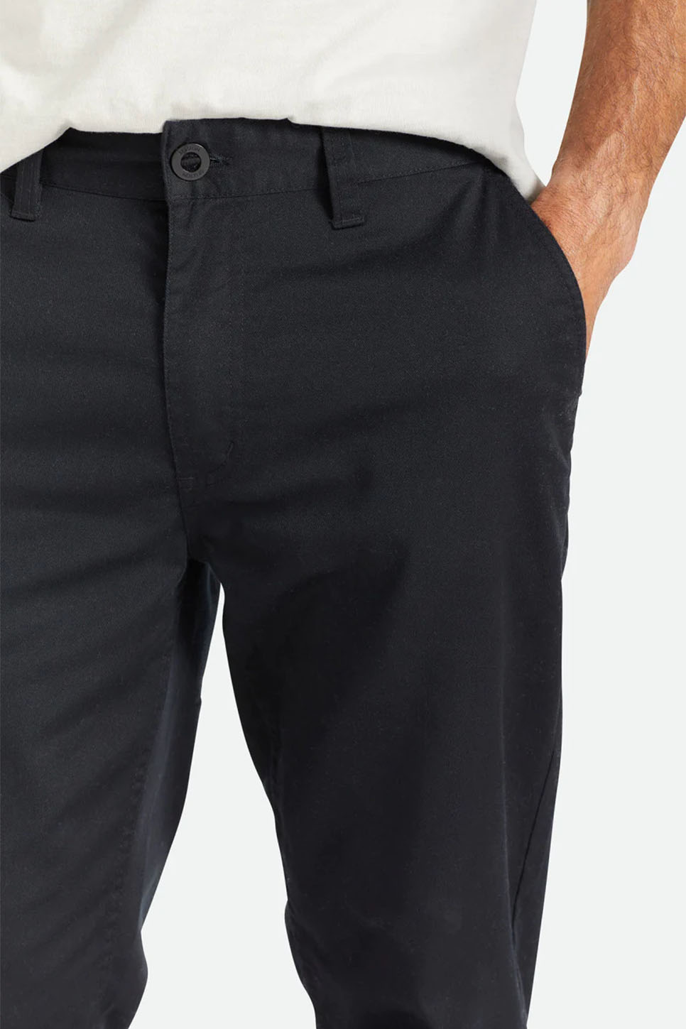 Brixton - Choice Chino Regular Pant - Black - Detail