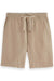 Scotch & Soda - Fave Twill Bermuda Short - Seastone - Front