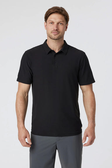 Vuori - Strato Tech Polo - Black - Front