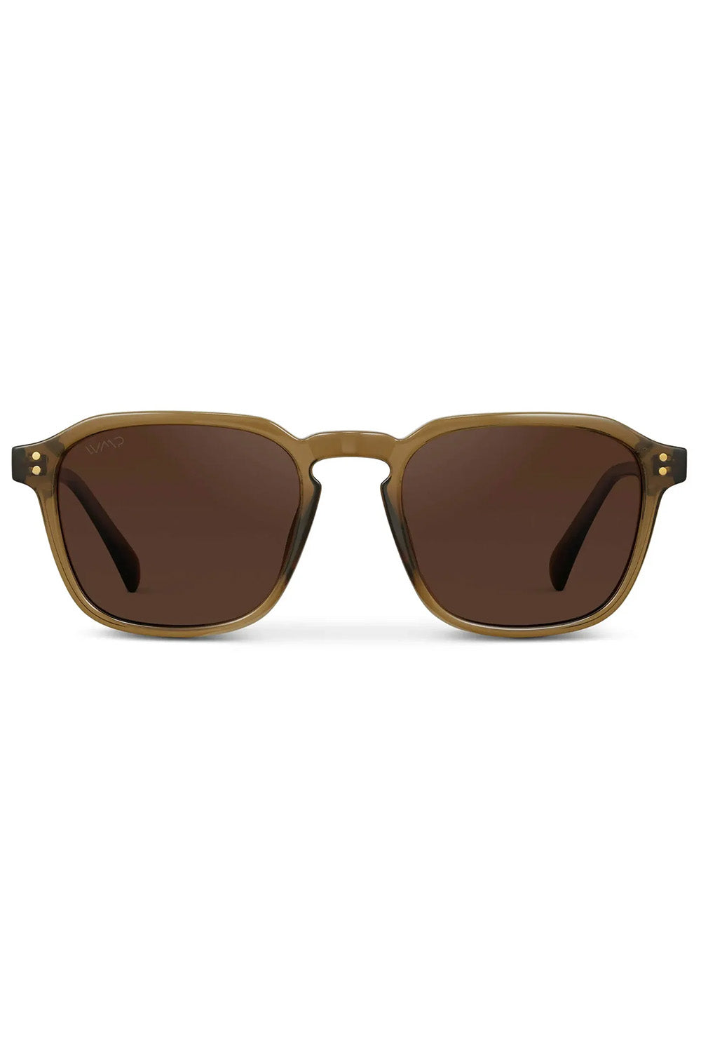WMP Francis in Crystal Verde/Dark Brown — Front view