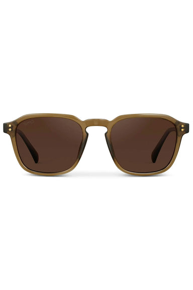 WMP Francis in Crystal Verde/Dark Brown — Front view