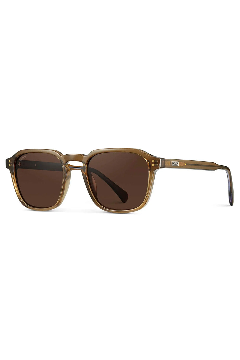WMP Francis in Crystal Verde/Dark Brown — Profile view