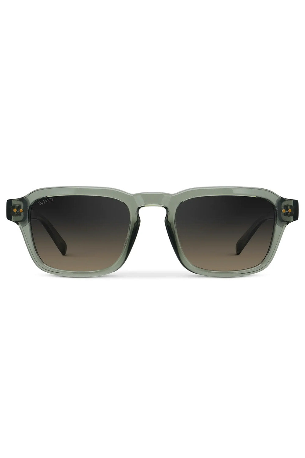 WMP Morris in Sage Green/Grey Brown Gradient — Front view