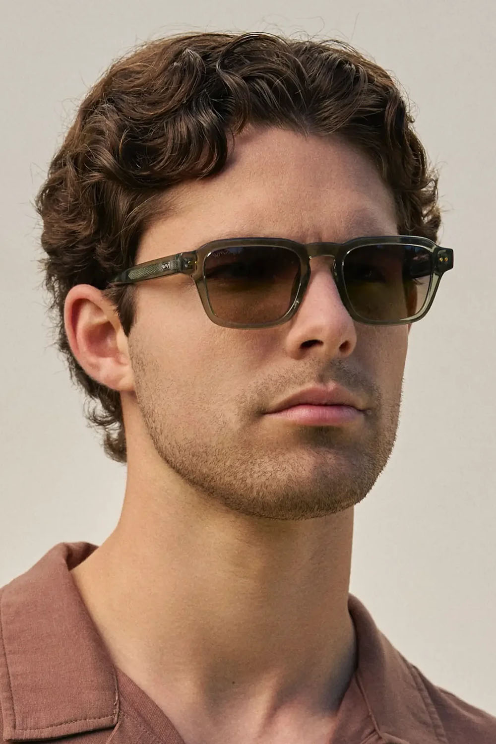 WMP Morris in Sage Green/Grey Brown Gradient — Lifestyle view