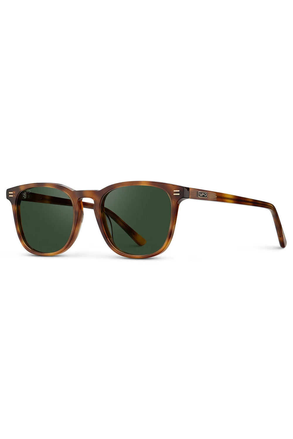 WMP Nick in Saddlewood Tort/Smoke Green — Profile view