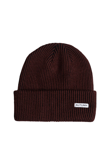 Autumn - Select Cord Beanie - Oxblood - Front