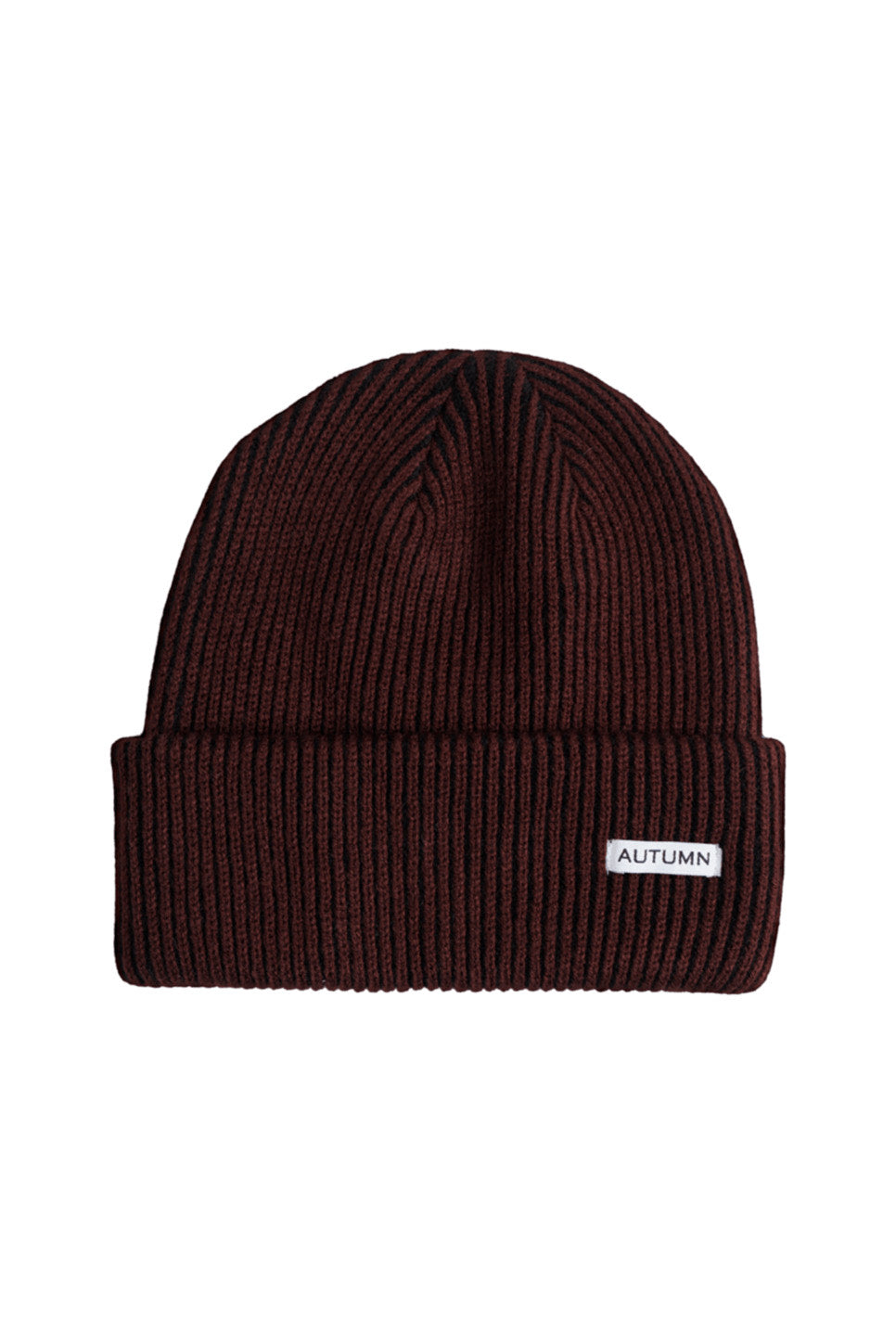 Autumn - Select Cord Beanie - Oxblood - Front