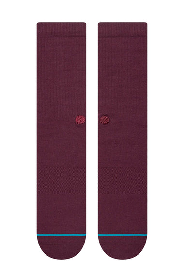 Stance - Icon - Burgundy - Front