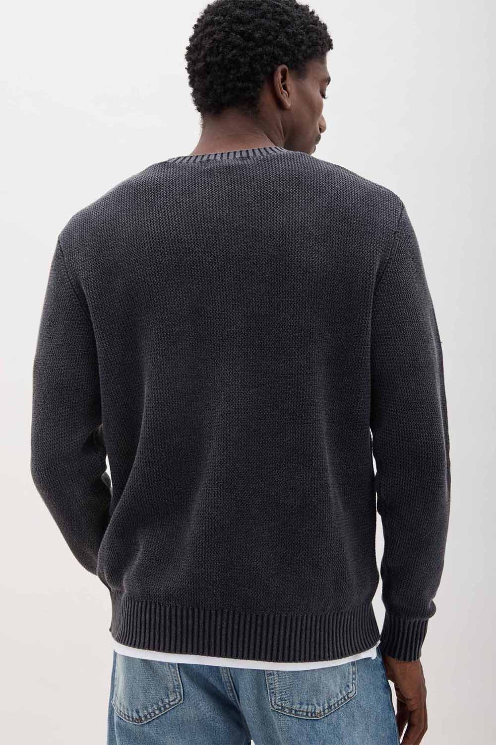 Richer Poorer - Dune Sweater - Black - Back
