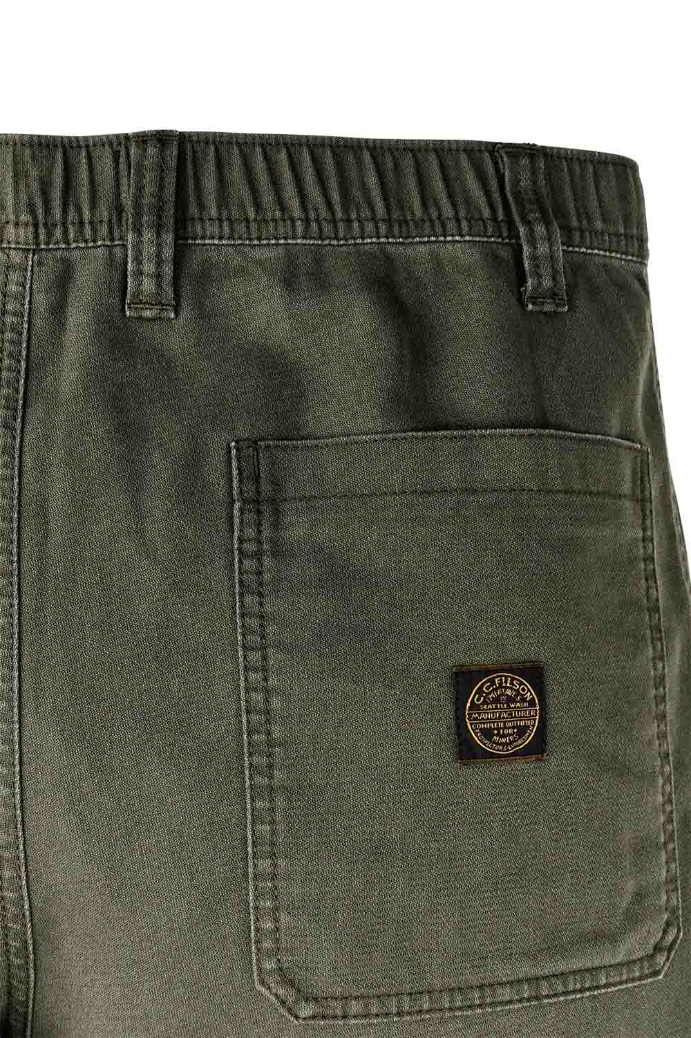 CLARKSTON DOUBLE FRONT PANTS Surplus Green
