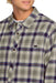 Billabong COASTLINE LS FLANNEL Olive Detail
