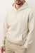 Marine Layer - CLOUD 9 FLEECE HOODIE - Whitecap - Front